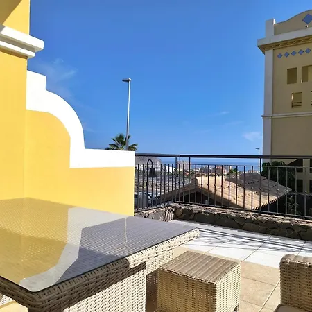 Emilia - Cristianos, Heated Pool, Spacious Terrace, Fibre Net, Tv Channels Apartmán *